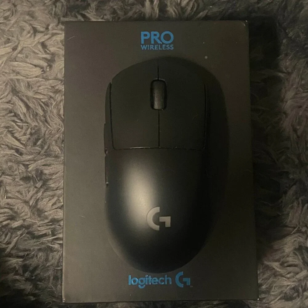 Logitech G Pro Lightweight Wireless Gaming Mouse with RGB - Black